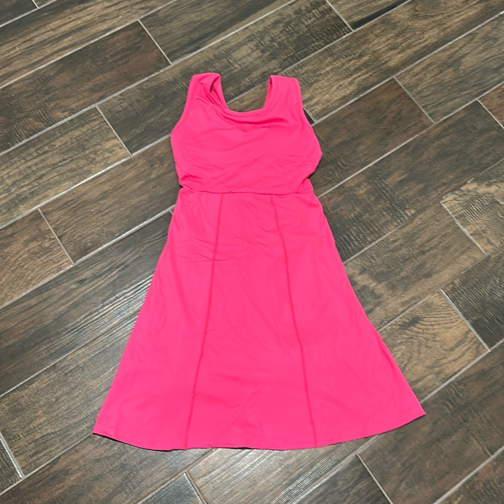 Very cute one piece pink bathing suit